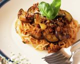 黒酢香る♪秋野菜の揚げ焼きサラダパスタ作り方10写真