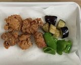 揚げ鶏の黒酢かけカレー作り方8写真