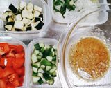 塩味旨々!野菜ソースのかつ丼作り方4写真