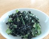 風味バツグン☆小松菜の海苔チーズあえ作り方4写真