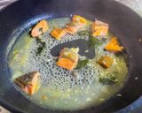 鮭とレモンのコンソメパスタ作り方3写真