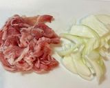 豚こまのカレーケチャップ炒め作り方1写真