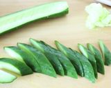 カレー風味良い【豚とキュウリのカレー炒め作り方1写真