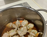 生姜たっぷり〜！さんまのつみれ汁作り方3写真