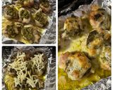 じゃがいもの醤油炒め★バジルチキン弁当作り方4写真