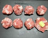 豚こまdeひと口チーズカツ作り方2写真