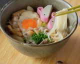 秋の十五夜に♪牛肉のお月見フォー作り方7写真
