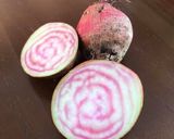 渦巻きビーツ（ゴルゴ）のはさみ焼き作り方1写真