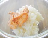 \\磯が薫る//秋鮭とレンコンのまぜご飯作り方5写真