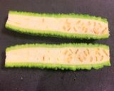 ゴーヤーとにんにくのしょうゆ漬け作り方1写真