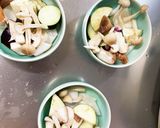 根菜茄子きな粉ガパオライス味温野菜サラダ作り方11写真