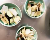 根菜茄子きな粉ガパオライス味温野菜サラダ作り方12写真