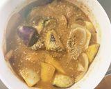 根菜茄子きな粉ガパオライス味温野菜サラダ作り方16写真