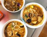 根菜茄子きな粉ガパオライス味温野菜サラダ作り方17写真