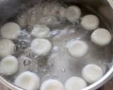 白玉粉で簡単モチモチ★抹茶のお月見団子作り方5写真