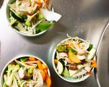レンジもやし入ウスタートンテキ味甘酢酢豚作り方10写真