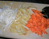 五目・おから煮入りオムレツ。作り方1写真