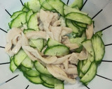 鶏皮と木耳の酢の物作り方9写真