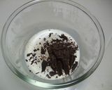 かったさんちの簡単♪生チョコスフレケーキ作り方2写真