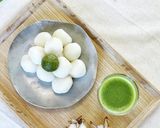 白玉粉で簡単モチモチ★抹茶のお月見団子作り方7写真