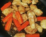 照り焼きチーズチキン作り方5写真