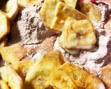 ザクザク　食べるチョコバナナ風プロテイン作り方1写真