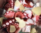 たこの柔らかコーラ煮作り方2写真