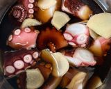 たこの柔らかコーラ煮作り方3写真