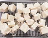 揚げないヤンニョム豆腐 ベジタリアン作り方3写真