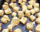 揚げないヤンニョム豆腐 ベジタリアン作り方4写真