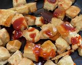 揚げないヤンニョム豆腐 ベジタリアン作り方5写真