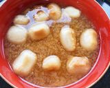 普段使っている味噌で！豆麸のお味噌汁作り方6写真