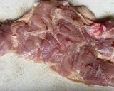 鶏もも肉のレモン風味&山葵作り方1写真