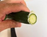 超簡単♫肉巻ききゅうり しお味作り方2写真