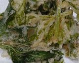 さくっさくセロリの葉っぱ天ぷら作り方4写真