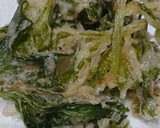 さくっさくセロリの葉っぱ天ぷら作り方4写真