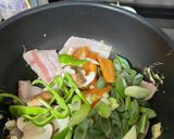 豚バラ肉とふわふわ卵のソーメンチャンプル作り方6写真