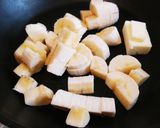 朝食＆ランチ✳バナナのとろ旨ホットケーキ作り方2写真