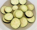 タコスミートで茄子のチーズ焼き作り方3写真
