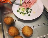 同時に二品！炊飯器で簡単！炒飯&ポテサラ作り方1写真