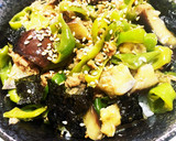 万願寺(ししとう)と茄子でめちゃウマ丼作り方5写真