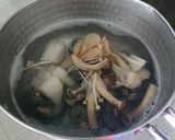 しじみときのこの お味噌汁作り方4写真