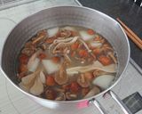 しじみときのこの お味噌汁作り方7写真