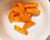 レンジ肉無チクワきな粉カルボ味野菜炒め作り方4写真