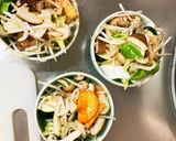 レンジ肉無チクワきな粉カルボ味野菜炒め作り方11写真