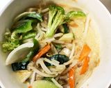 レンジ肉無チクワきな粉カルボ味野菜炒め作り方14写真