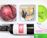 デザートになる紫玉ネギの甘酢煮作り方1写真