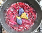 デザートになる紫玉ネギの甘酢煮作り方4写真
