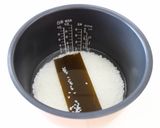栗ごはん(香ばしいしょうゆ味）作り方3写真