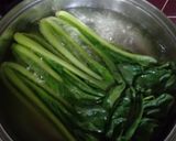かぼちゃと小松菜の豚ひき肉そぼろ作り方2写真